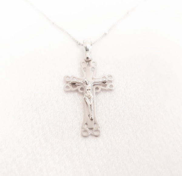 18kt. Small Roman Style Crucifix